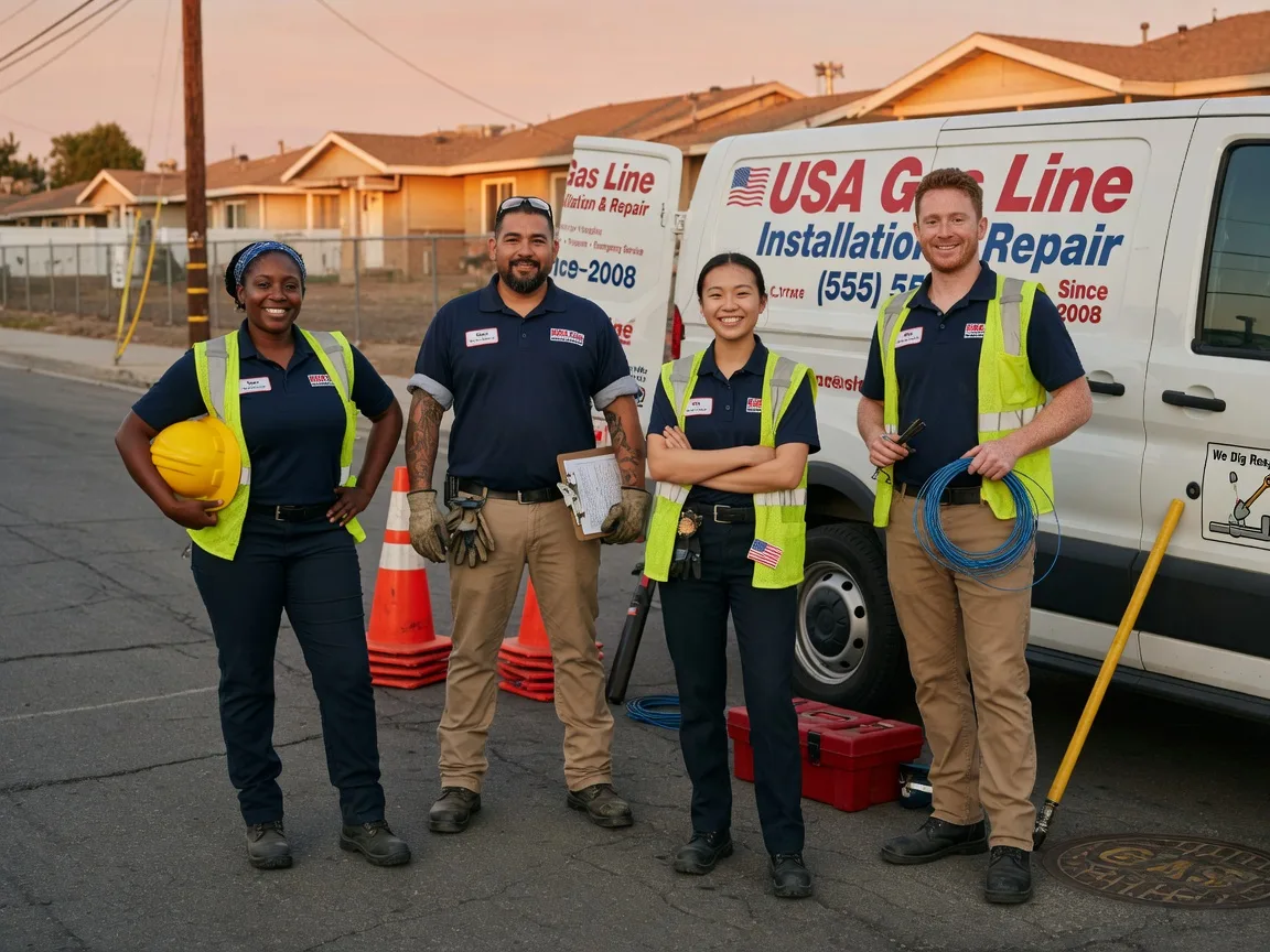 Gas Line Installation company in Elton, PA